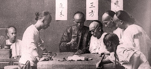 illegal gambling den